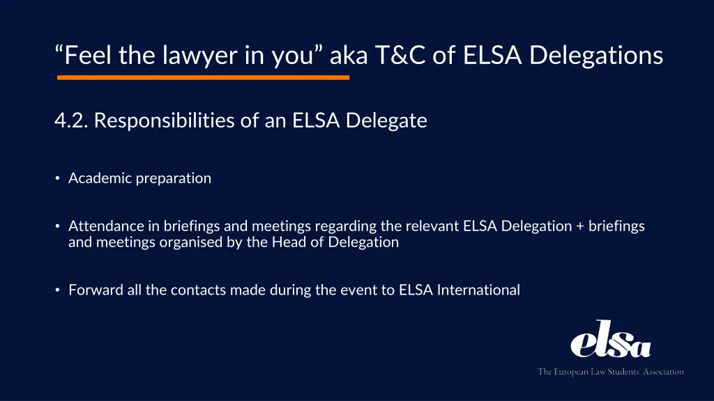 feel the lawyer in you aka t c of elsa delegations 3