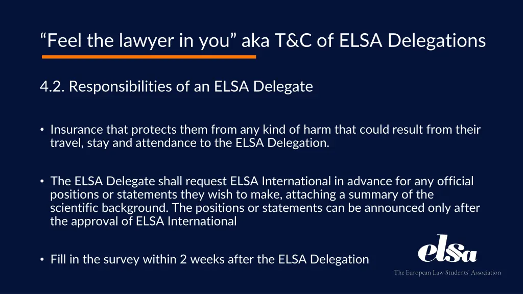 feel the lawyer in you aka t c of elsa delegations 4