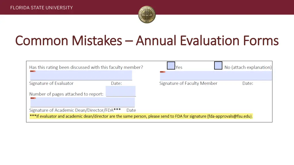 common mistakes common mistakes annual evaluation