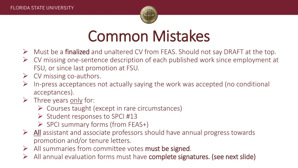 common mistakes common mistakes finalized