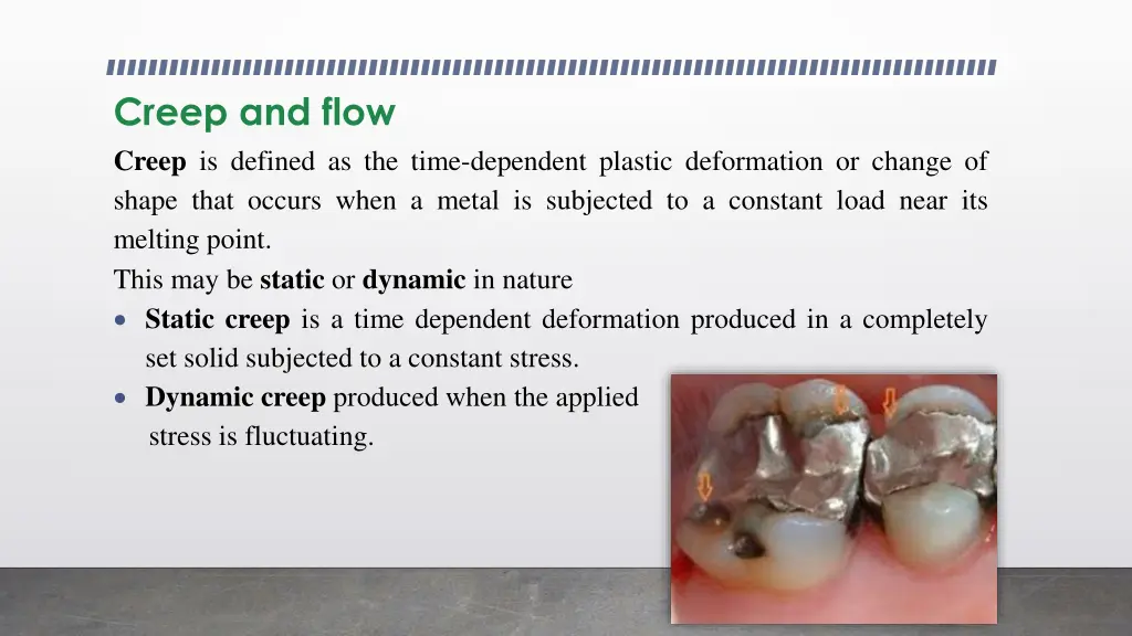 creep and flow creep is defined as the time