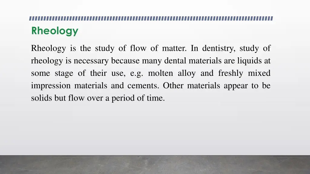 rheology 1