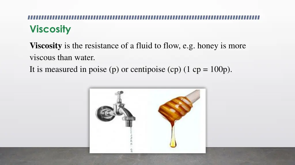 viscosity