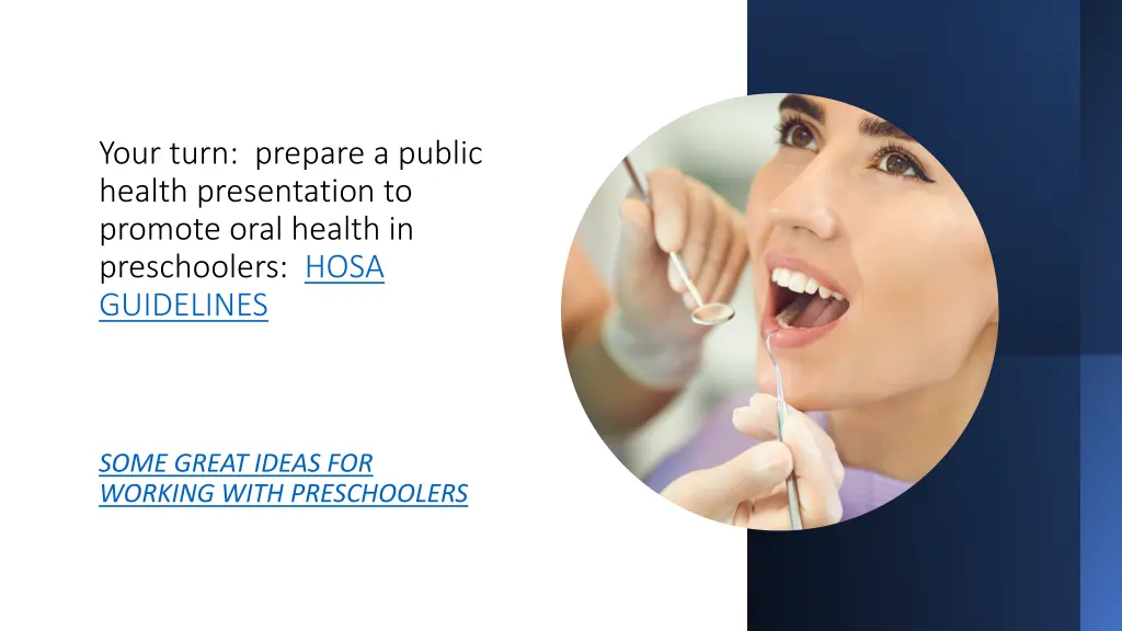 your turn prepare a public health presentation