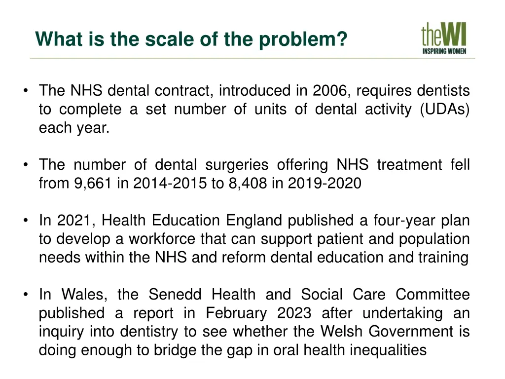 what is the scale of the problem