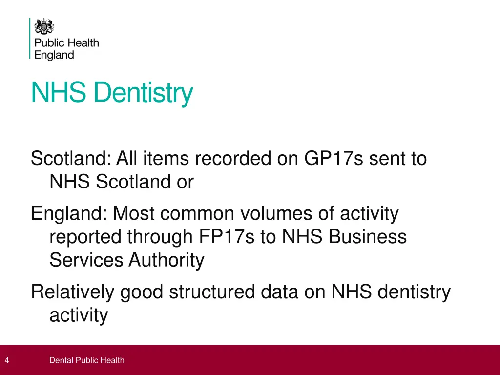 nhs dentistry