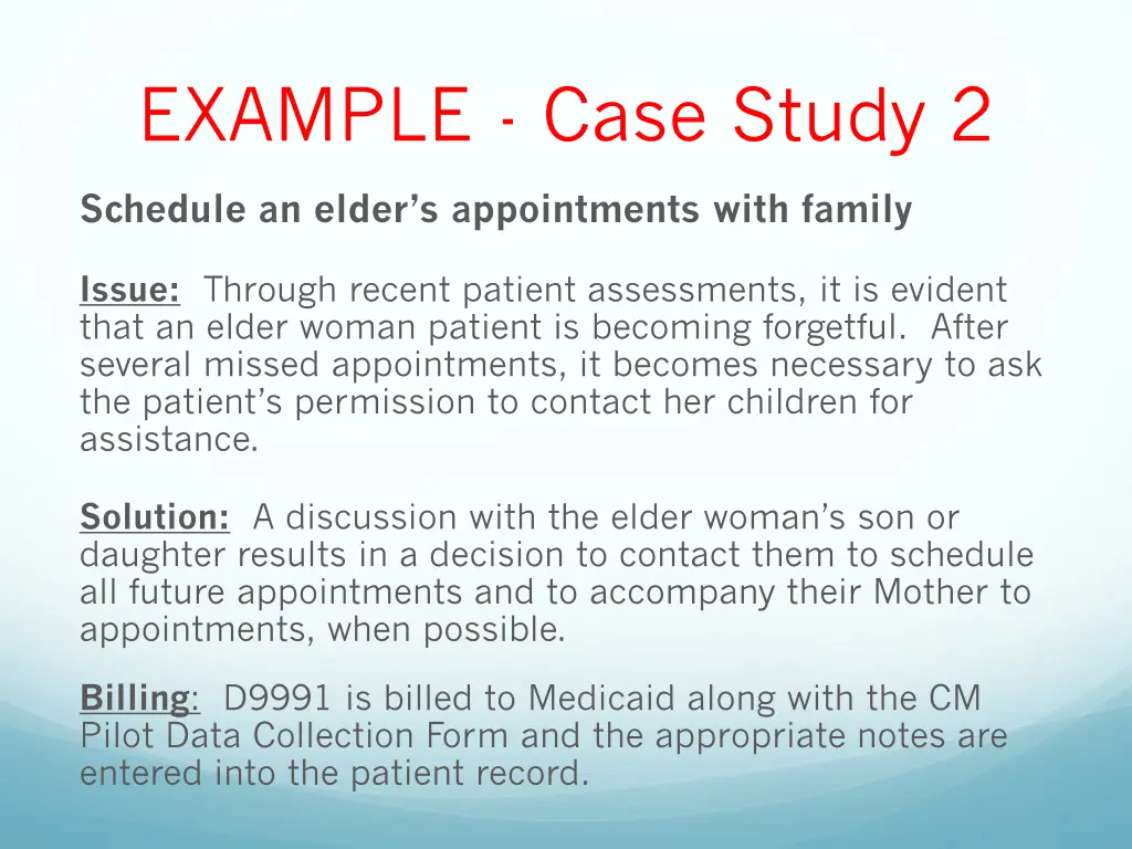 example case study 2