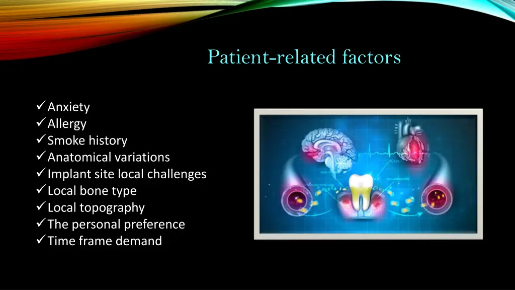 patient related factors