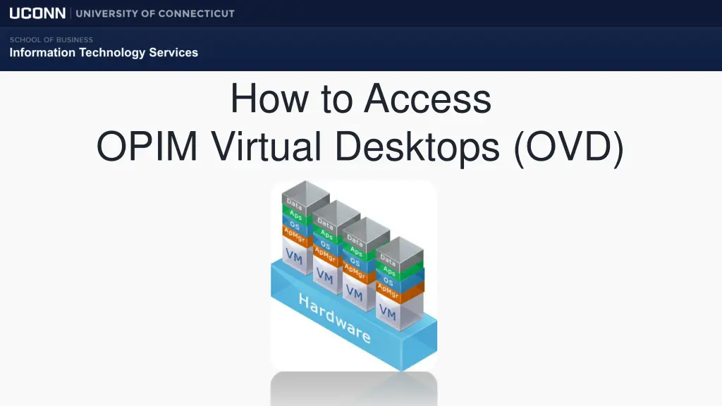 how to access opim virtual desktops ovd