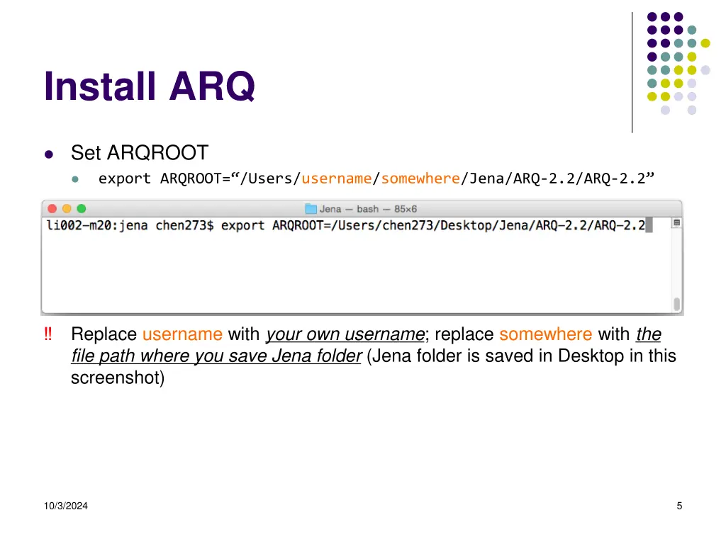 install arq