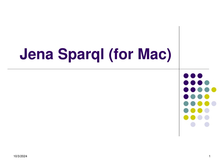 jena sparql for mac