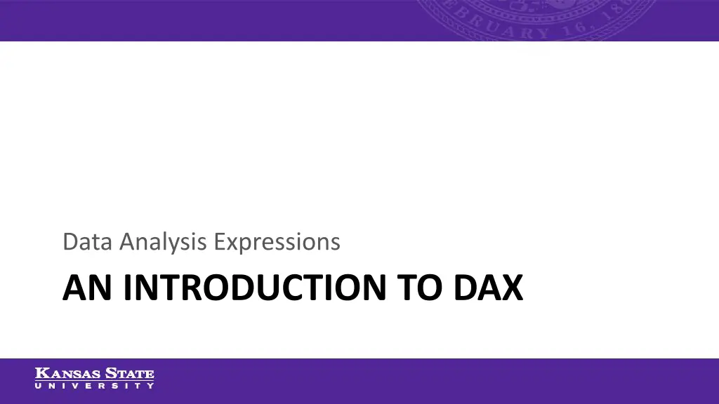 data analysis expressions