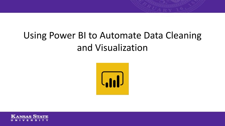 using power bi to automate data cleaning