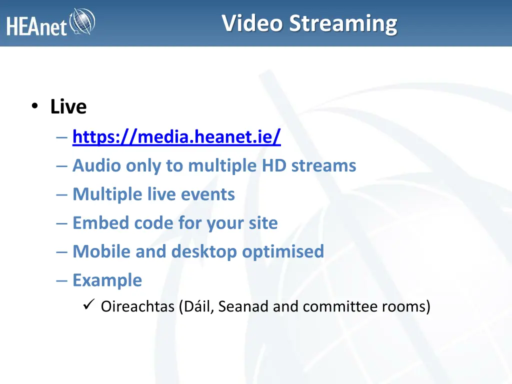 video streaming 1