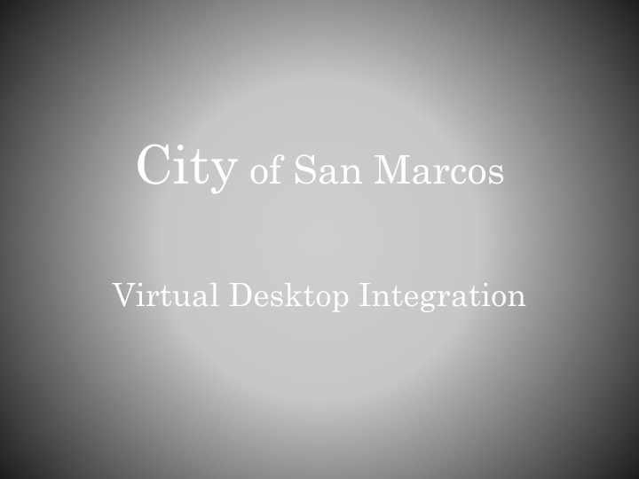 city of san marcos