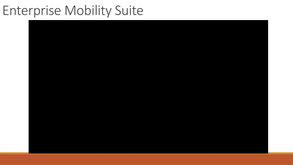 enterprise mobility suite