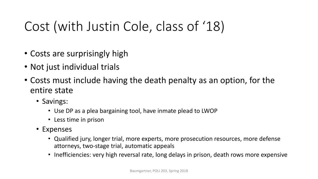 cost with justin cole class of 18