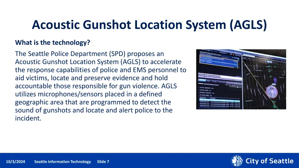 acoustic gunshot location system agls