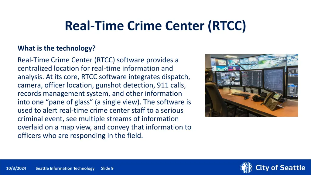 real time crime center rtcc