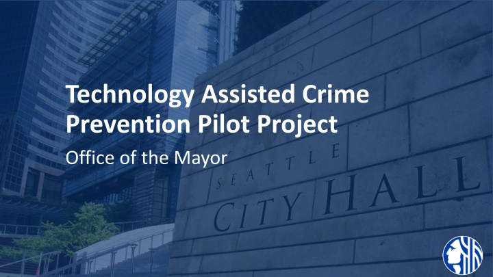 technology assisted crime prevention pilot