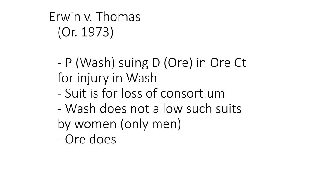 erwin v thomas or 1973