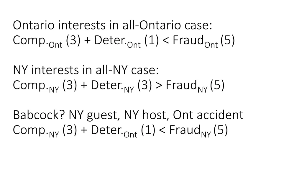 ontario interests in all ontario case comp