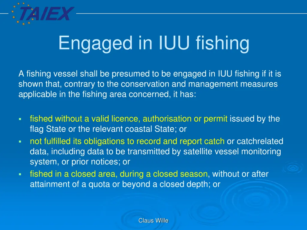 engaged in iuu fishing