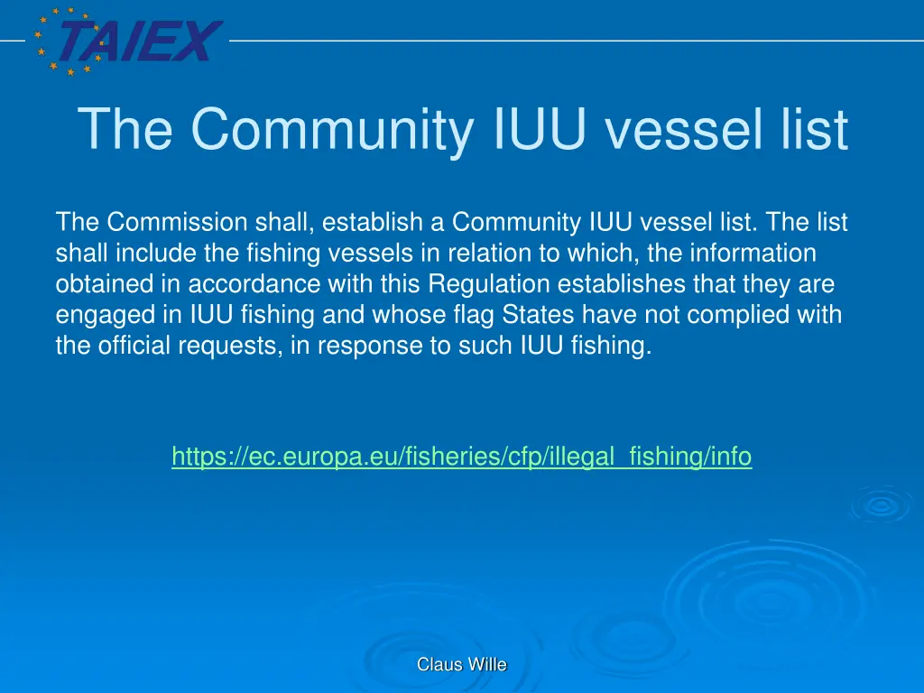 the community iuu vessel list