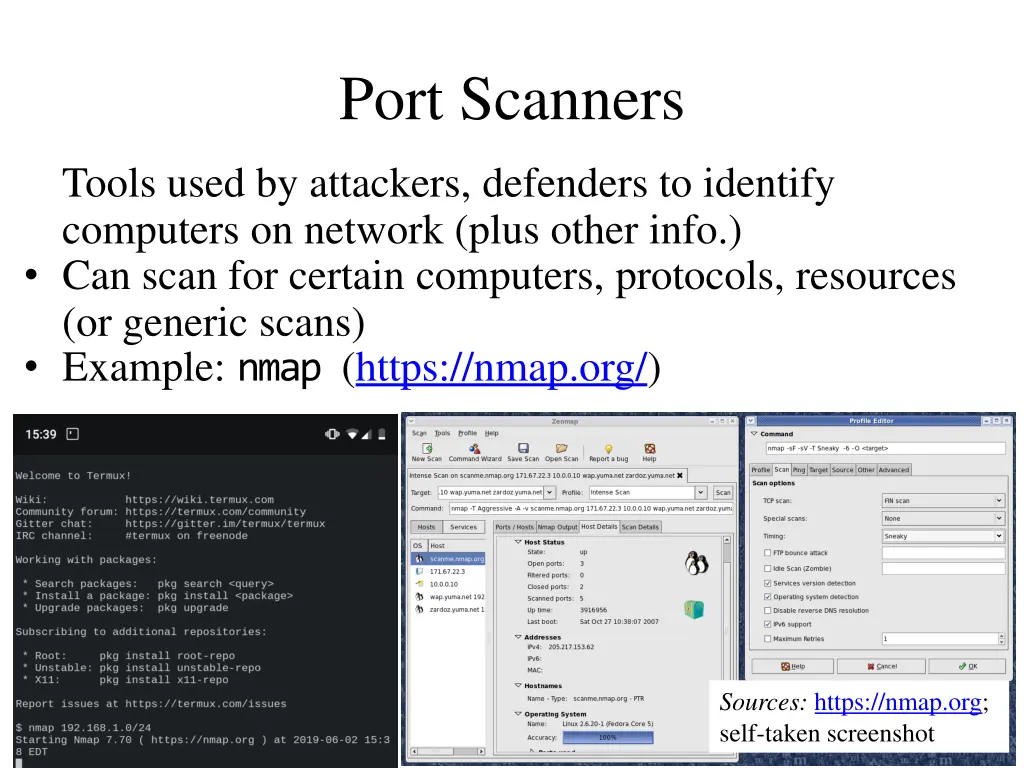 port scanners