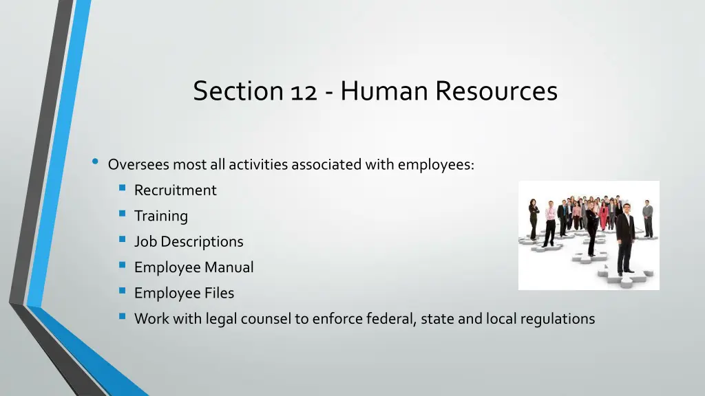 section 12 human resources