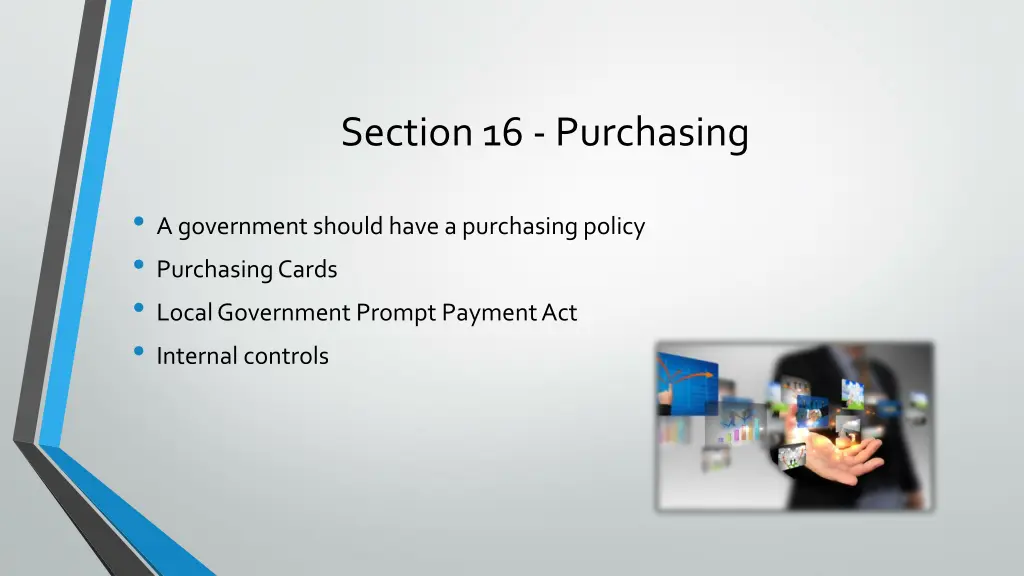 section 16 purchasing