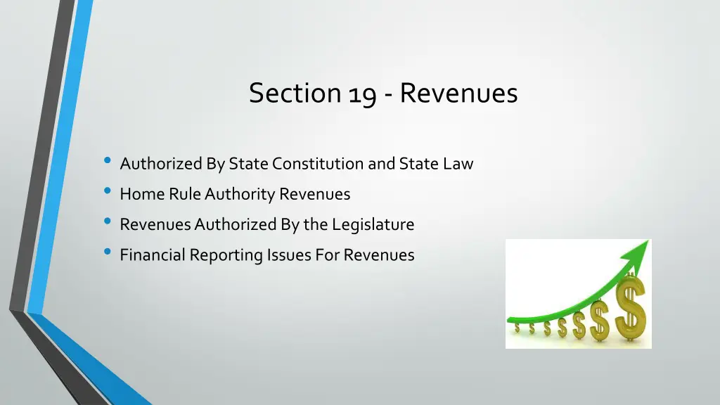 section 19 revenues