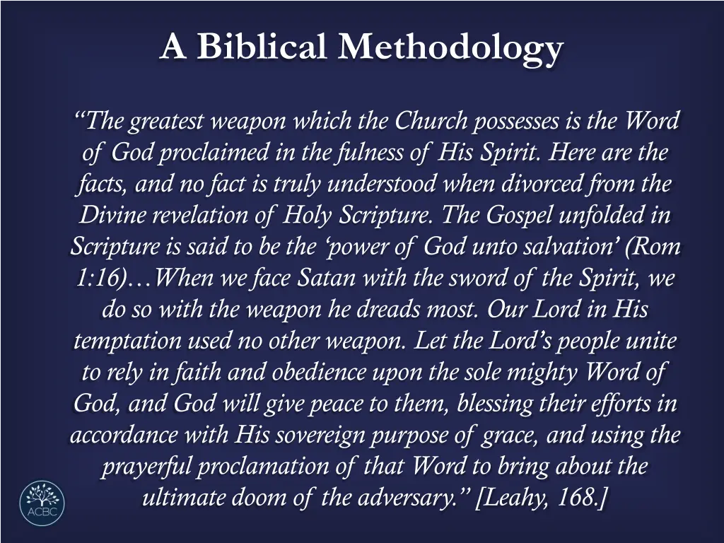 a biblical methodology 3