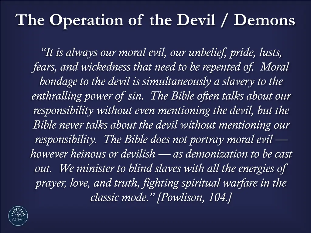 the operation of the devil demons 5