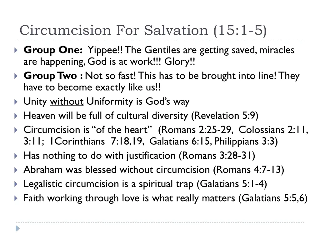 circumcision for salvation 15 1 5