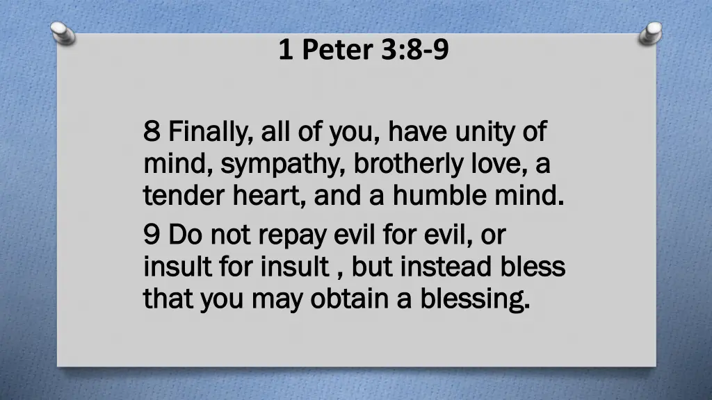 1 peter 3 8 9