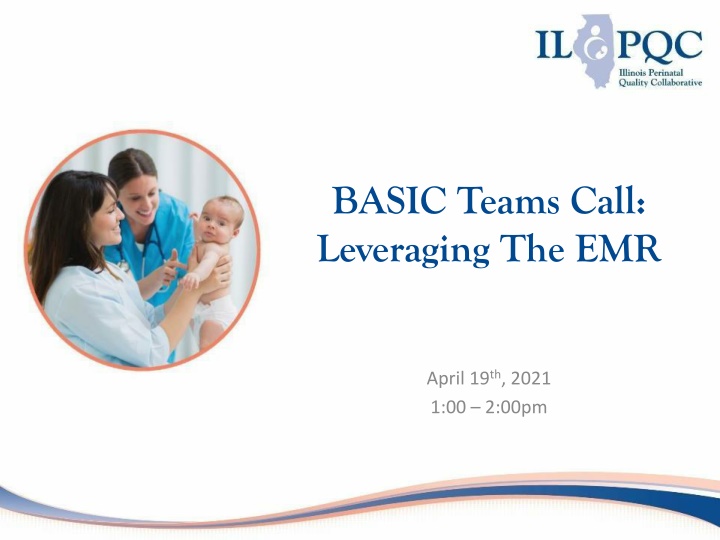 basic teams call leveraging the emr