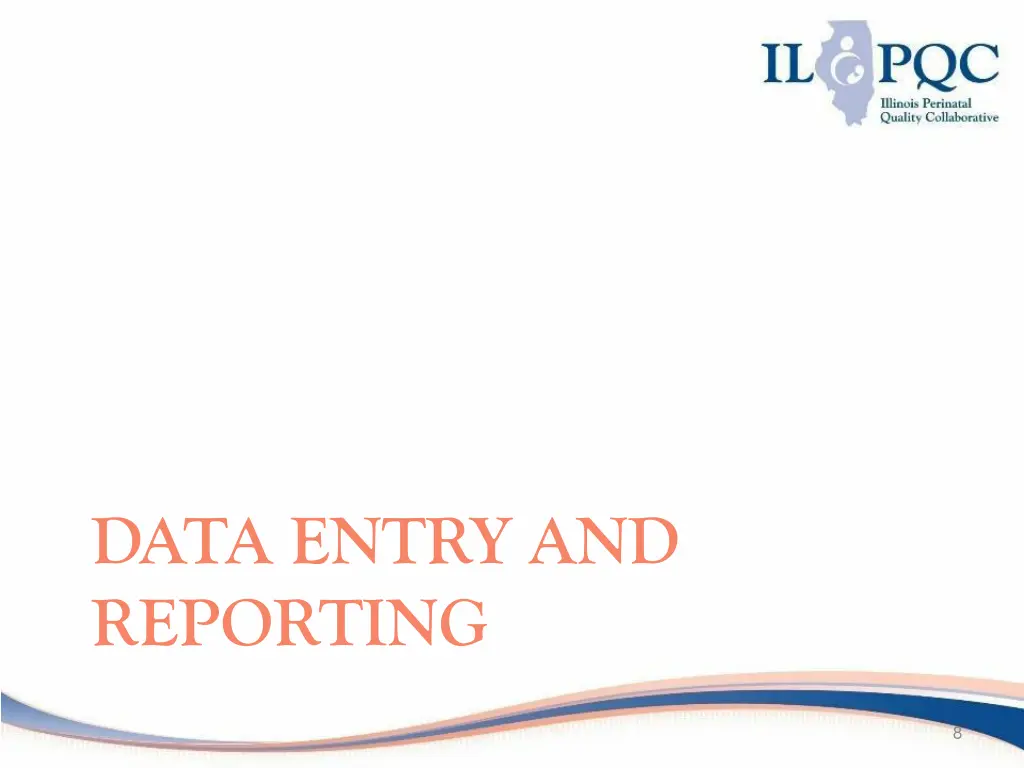 data entry and reporting