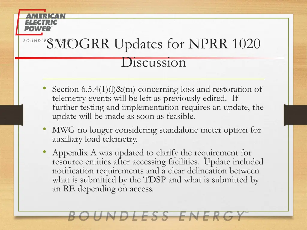 smogrr updates for nprr 1020 discussion