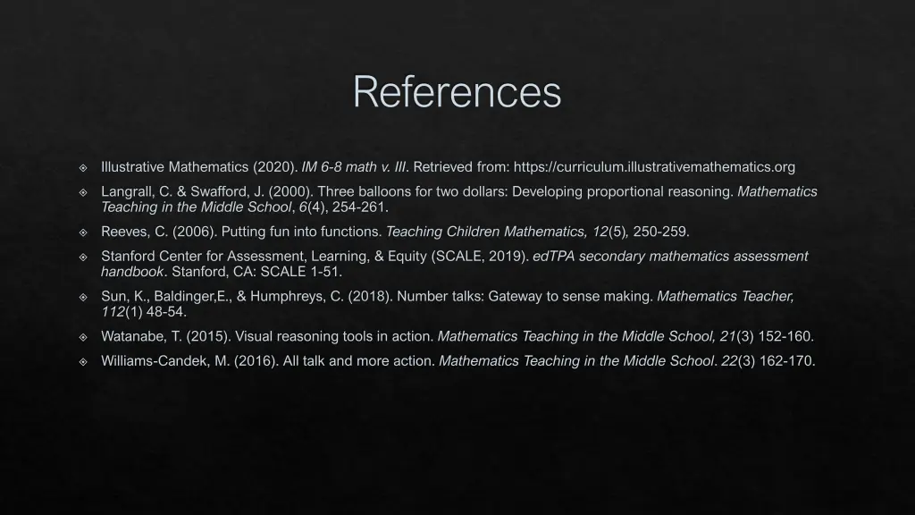 references