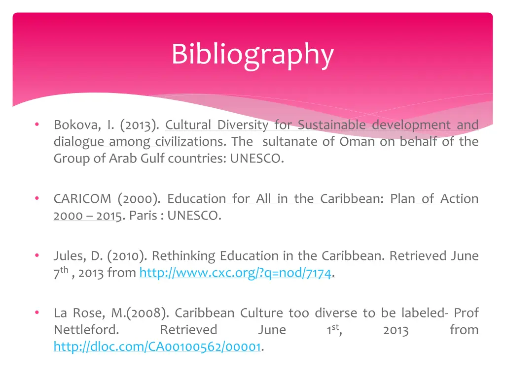 bibliography