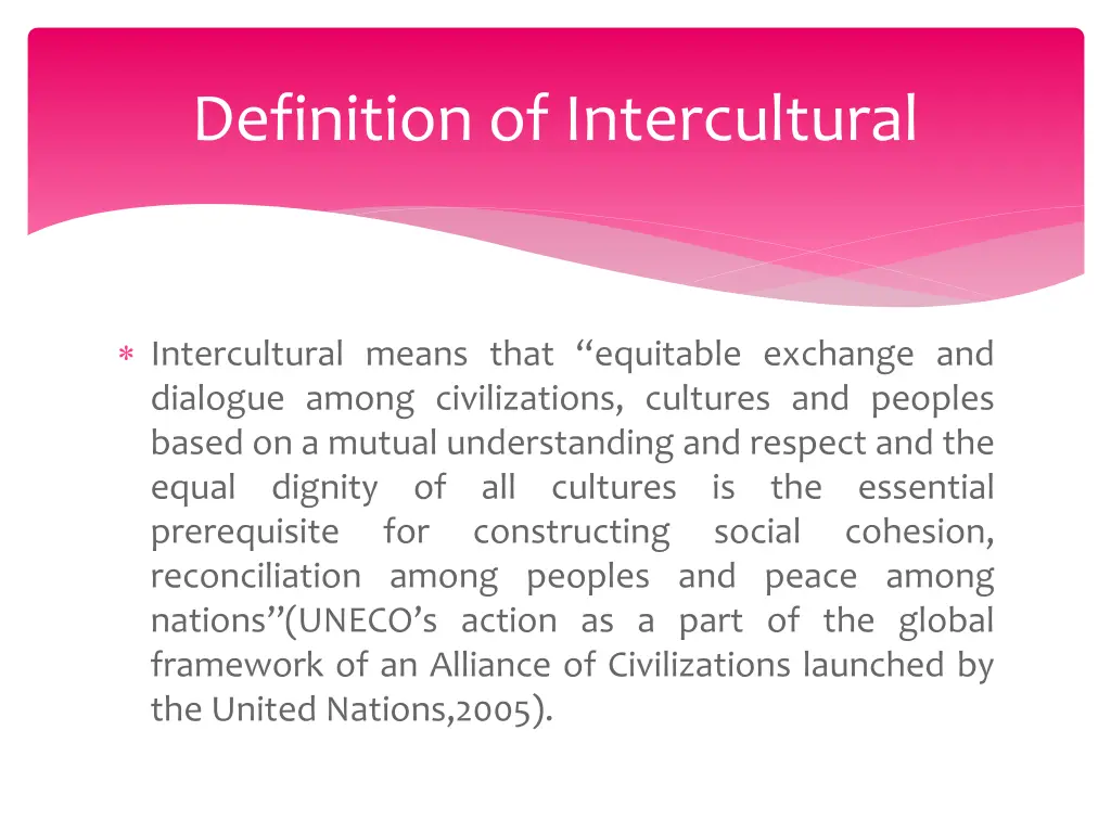 definition of intercultural