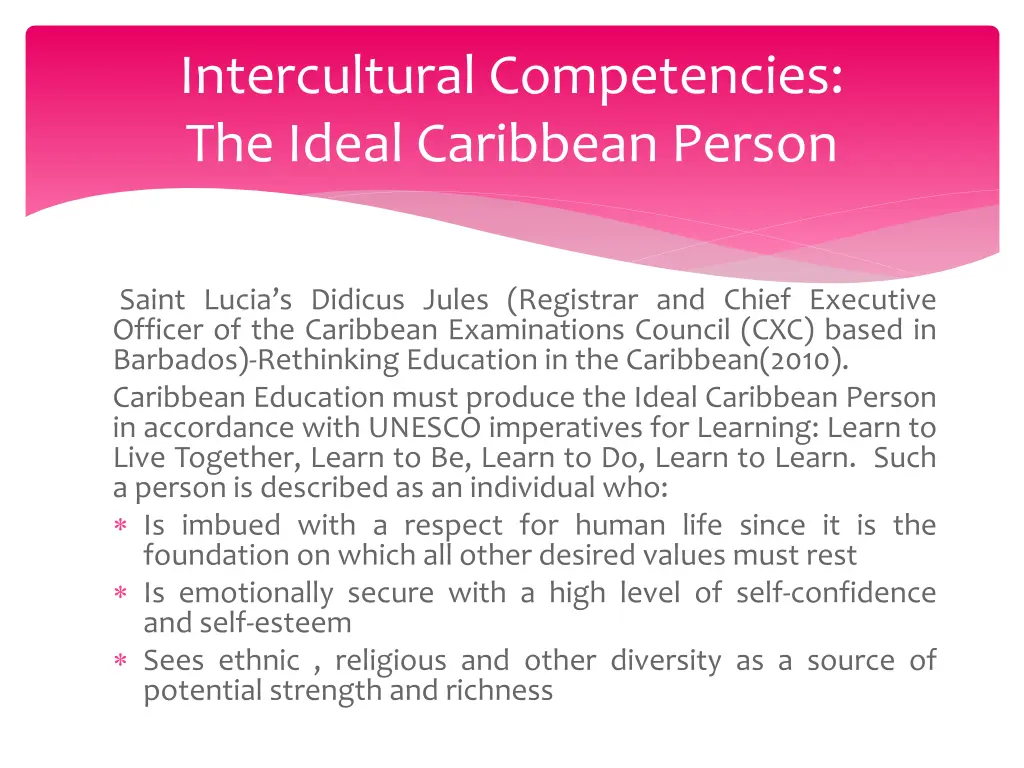 intercultural competencies the ideal caribbean