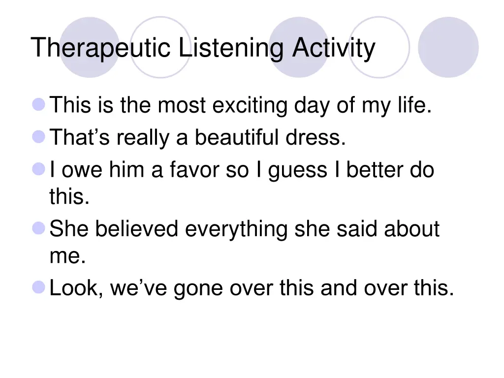 therapeutic listening activity