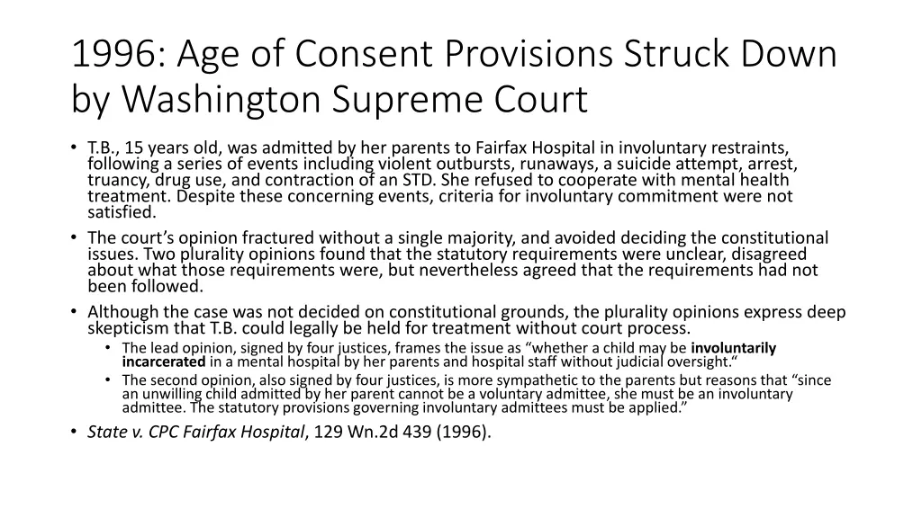 1996 age of consent provisions struck down