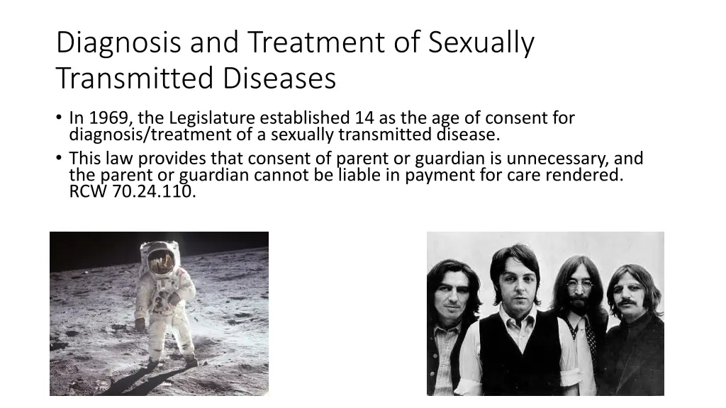 diagnosis and treatment of sexually transmitted