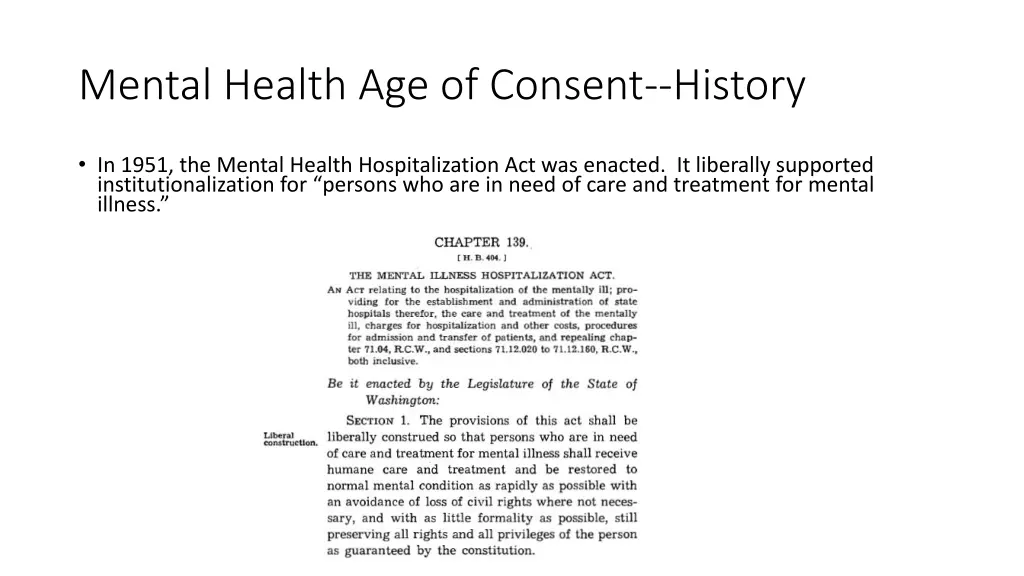 mental health age of consent history