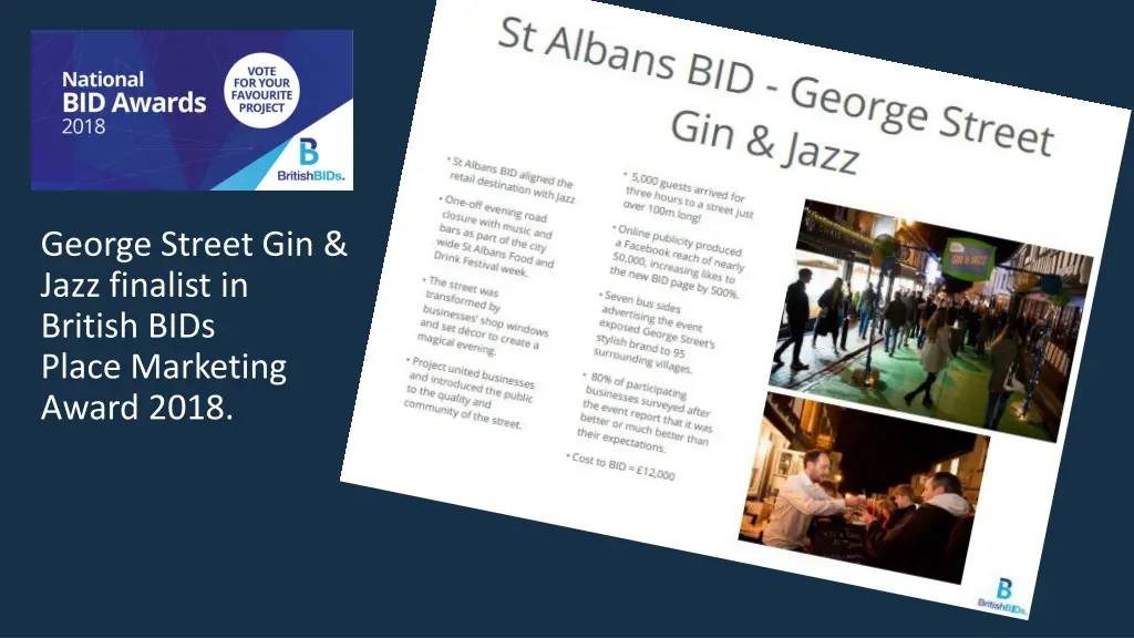 george street gin jazz finalist in british bids