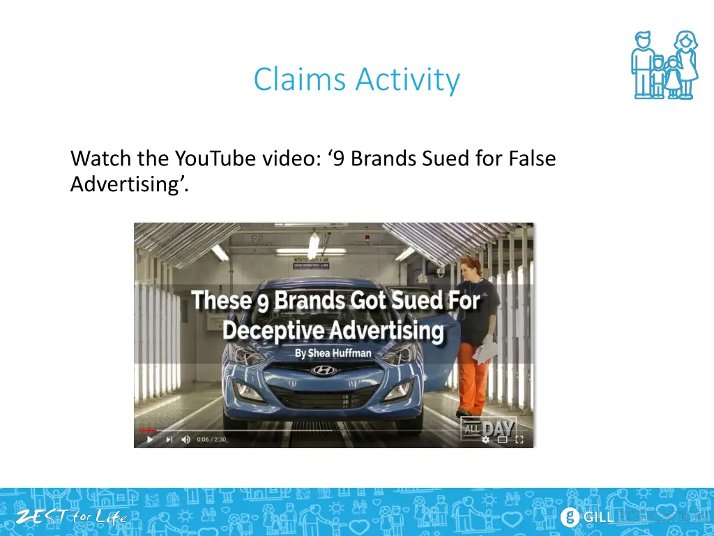 claims activity