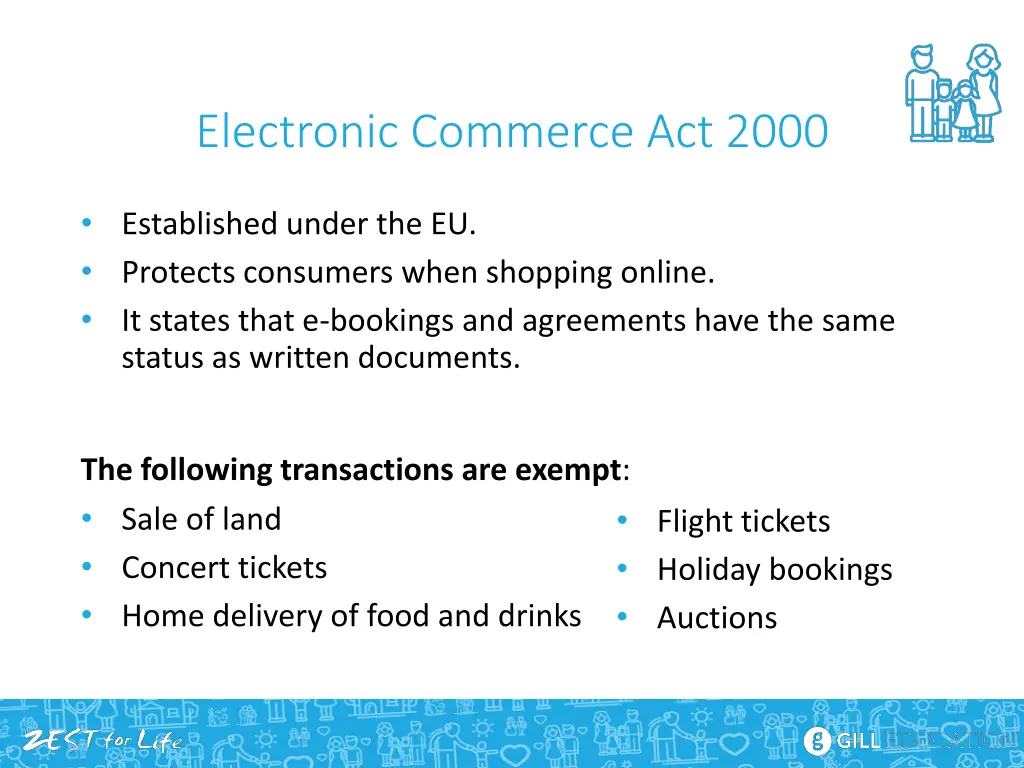 electronic commerce act 2000